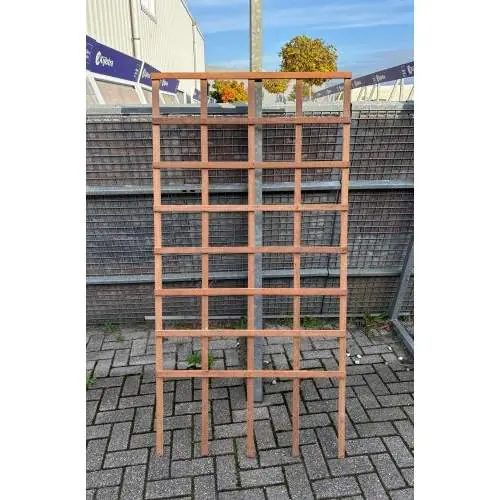 Finale Uitverkoop RESTPARTIJ Trellis recht hardhout 180 x 90 cm