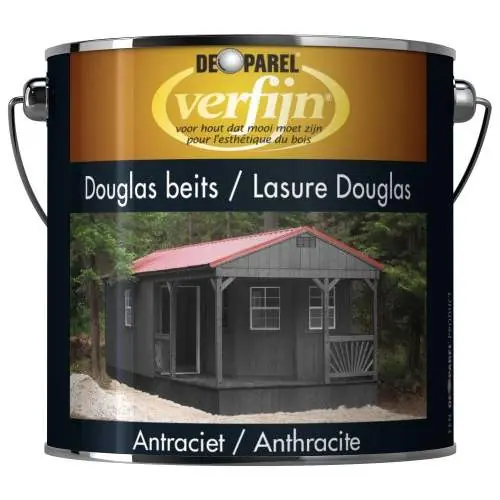 Weekendaanbieding Verfijn Douglas beits Antraciet 2,5 l