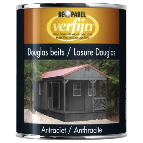 Verfijn Douglas beits Antraciet 750 ml Merkproduct