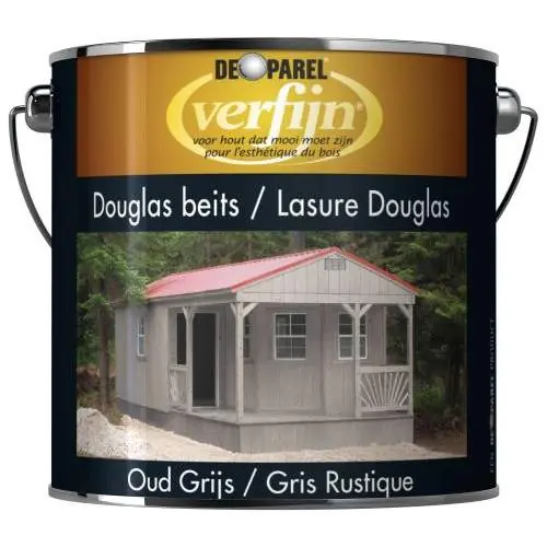 Verfijn Douglas beits Oud Grijs 2,5 l Op = Op