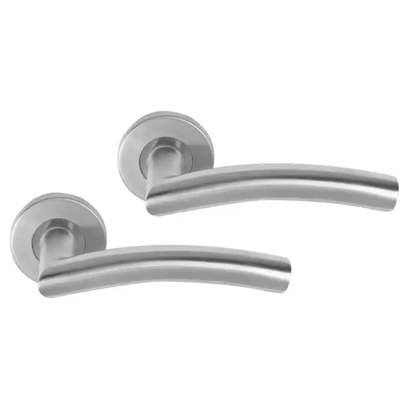 Alleen Vandaag Differnz Essence boog deurkruk op rozet rond 53x10mm Mat Chroom