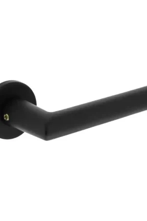 Aanbieding Intersteel deurkruk Broome met rozet 50x7 mm zwart