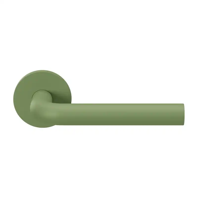 Flitsaanbieding Deurkruk op rozet L-model 19mm GPF100VRU3 Urban Jungle Leaf
