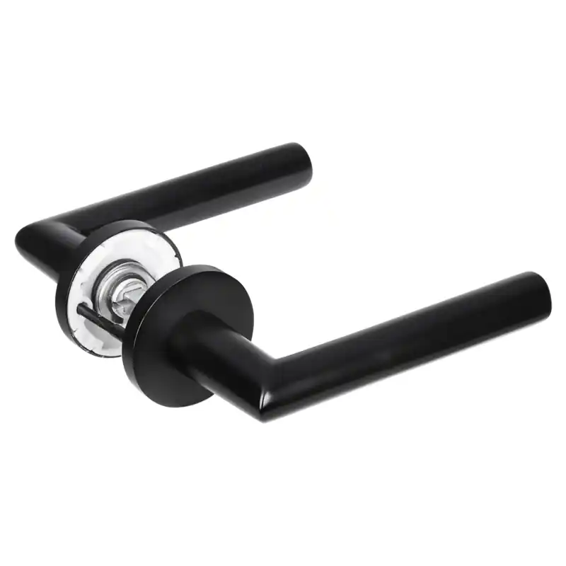 Hete Deal Impresso London deurkruk op rozet 53x9mm Zwart