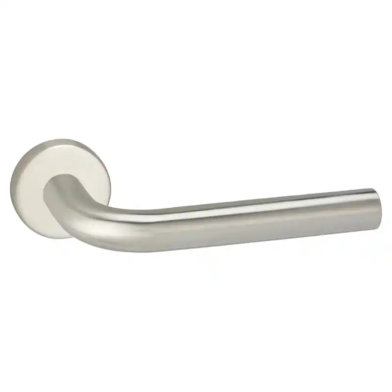Impresso Dursley deurkruk op rozet 53x9mm RVS geborsteld Merkproduct