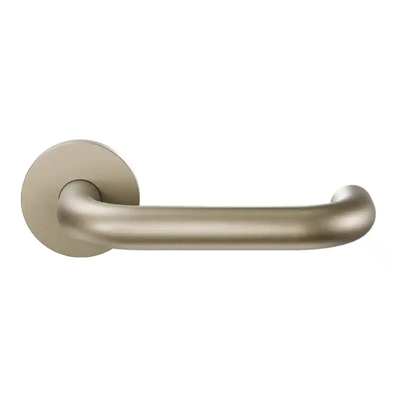 Deurkruk op rozet U-model 19mm Champagne blend Shop Nu