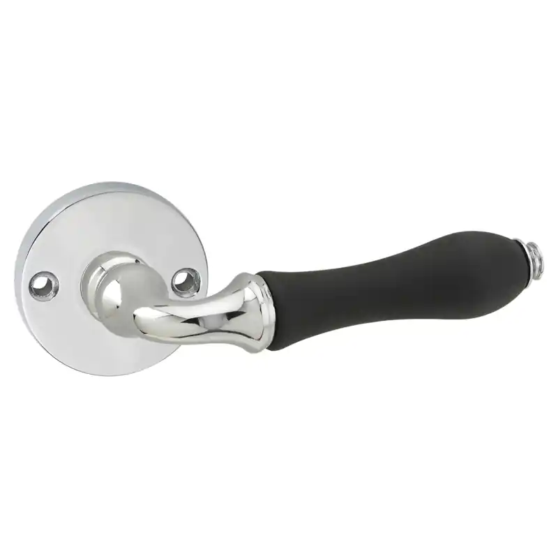 Hoge Kwaliteit Impresso Petworth deurkruk op rozet 53x9mm Chroom