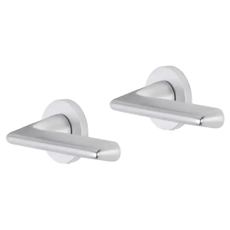 Impresso Bristol deurkruk op rozet 53x9mm Aluminium Bestseller