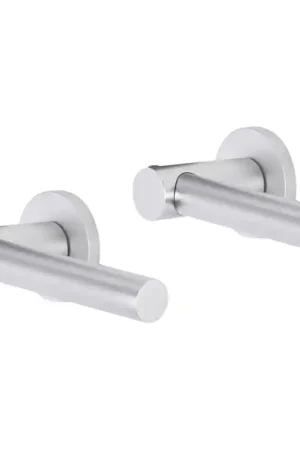 Bestel Nu Impresso Dover deurkruk op rozet 53x9mm Aluminium