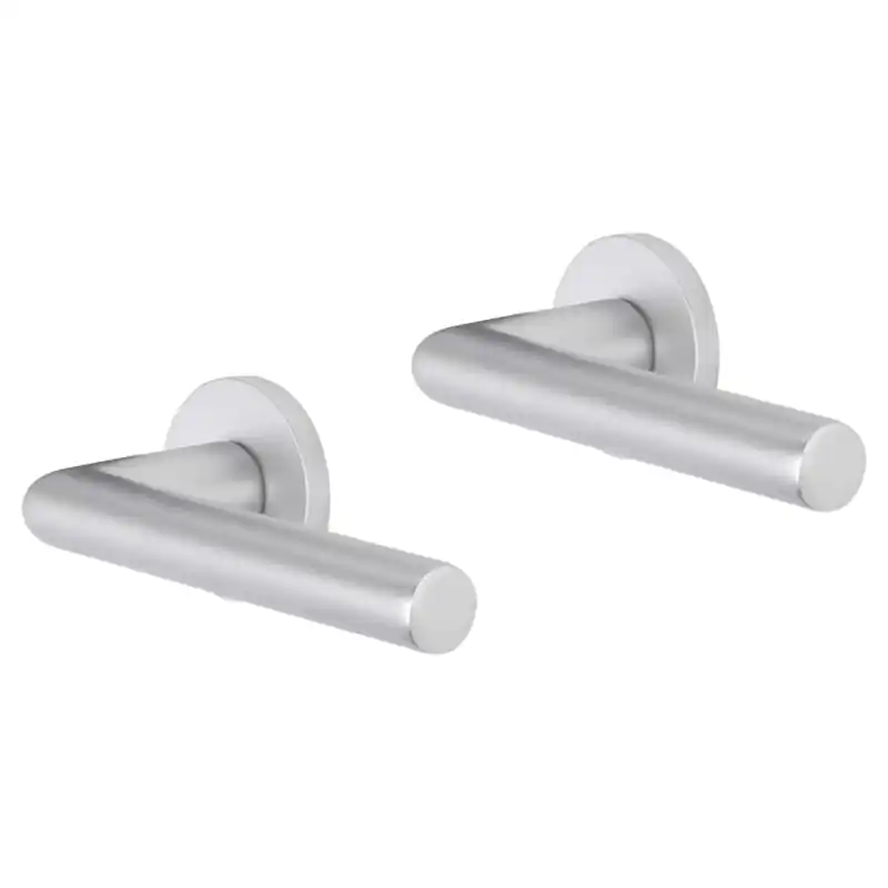 Impresso London deurkruk op rozet 53x9mm Aluminium Finale Uitverkoop