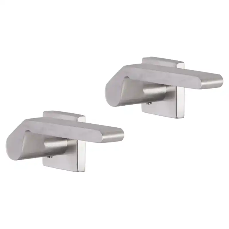 Speciale Aanbieding Impresso Boston deurkruk op rozet 53x53x9mm RVS geborsteld