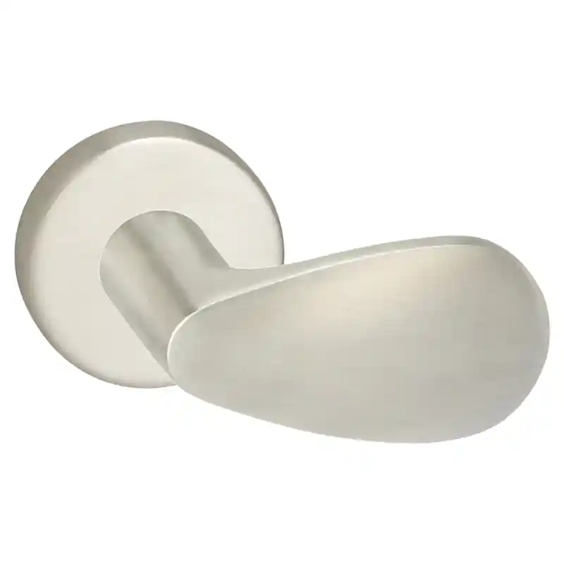 Impresso Derby deurkruk op rozet 53x9mm RVS geborsteld Premium