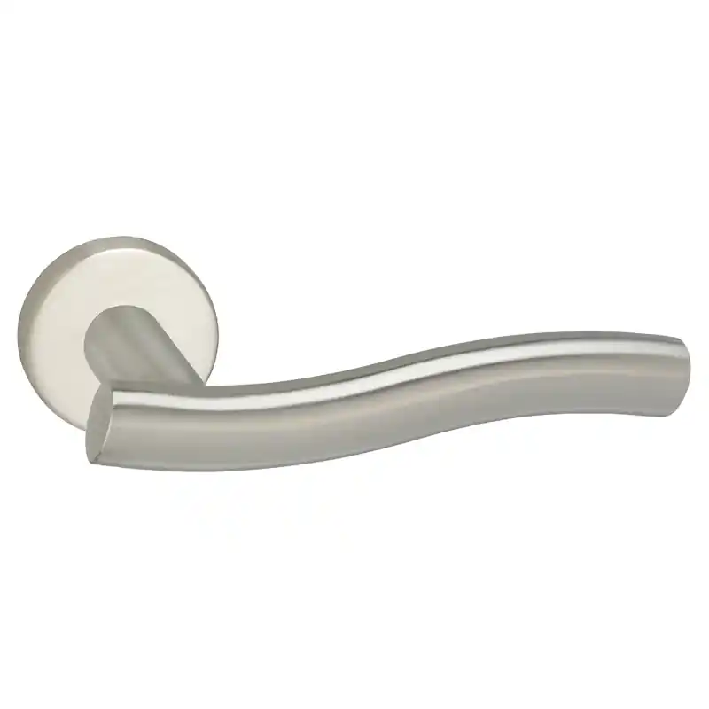 Impresso Chester deurkruk op rozet 53x9mm RVS geborsteld Voordeelprijs