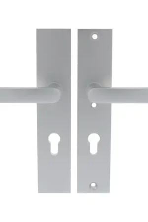 Beperkte Voorraad Starx deurkruk op langschild SKG*** 245x50mm PC72 Aluminium F1