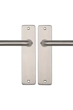 Beperkte Voorraad Starx Coupe deurkruk op schild 180x41mm Aluminium F9