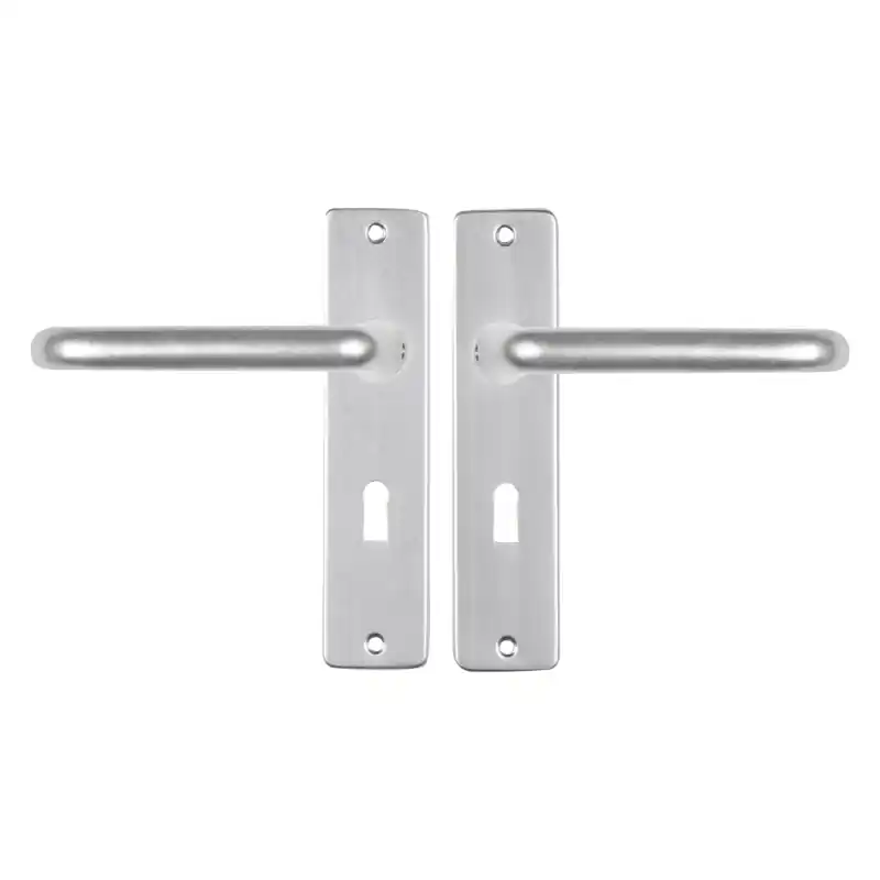 Starx Coupe deurkruk op schild 180x41mm BB72 Aluminium F1 Exclusieve Aanbieding