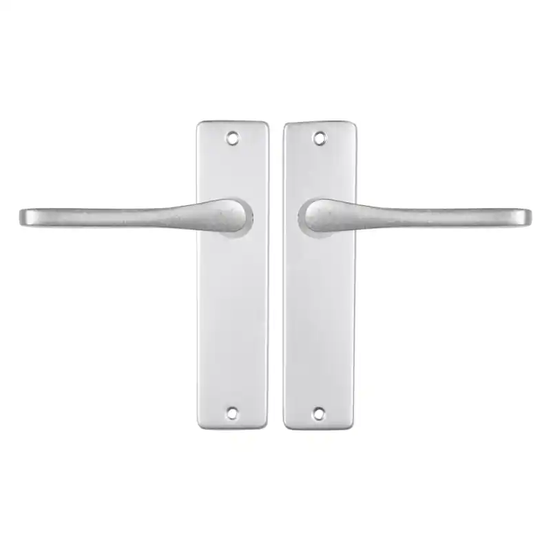 Nu Kopen Starx Vlinder deurkruk op schild 180x41mm Aluminium F1