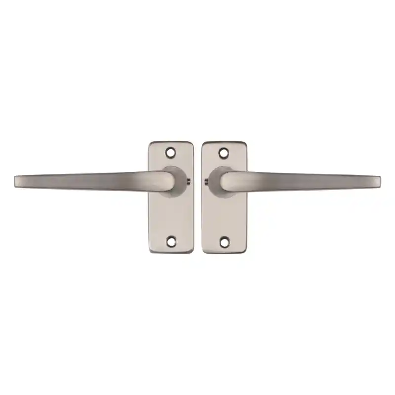 Starx Duim deurkruk op rechthoekige rozet 90x41mm Aluminium F9 Lage Prijs