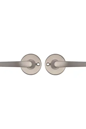 Aanbieding Starx Duim deurkruk op ronde rozet 41mm Aluminium F9