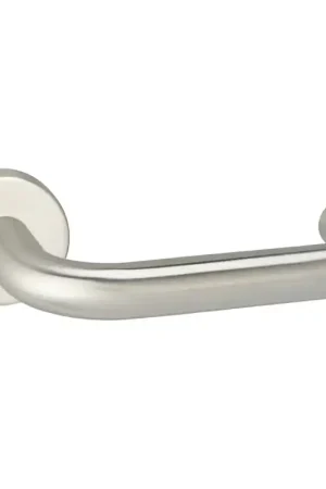 Betaalbaar Impresso Wigan deurkruk op rozet 53x9mm RVS geborsteld
