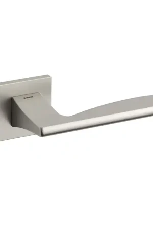 Deurkruk op rozet Link 1031 mat nikkel gepolijst 50x50mm Exclusieve Aanbieding