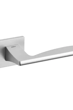 Veilige Betaling Deurkruk op rozet Link 1031 satinchrome 50x50mm