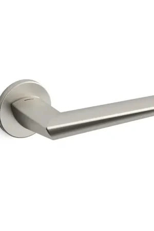 Meest Verkocht Deurkruk op rozet Isi 1081 mat nikkel 51x6mm