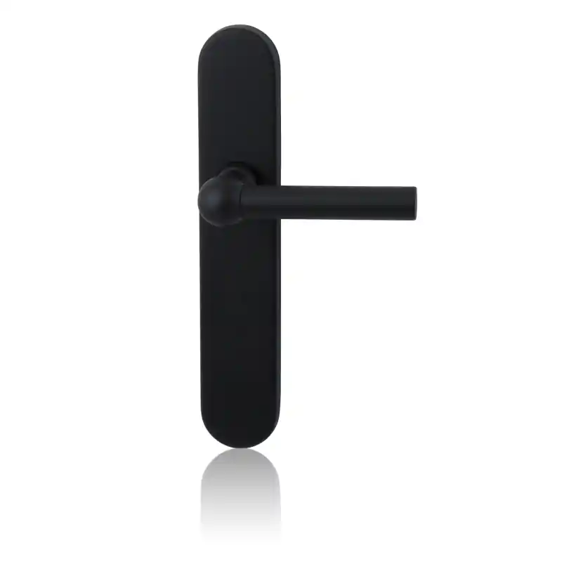 Speciale Aanbieding GPF8235.20 Hipi deurkruk op langschild zwart