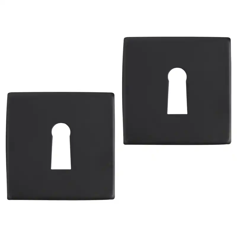 Bestel Nu Differnz sleutelrozet vierkant 52x10mm Zwart