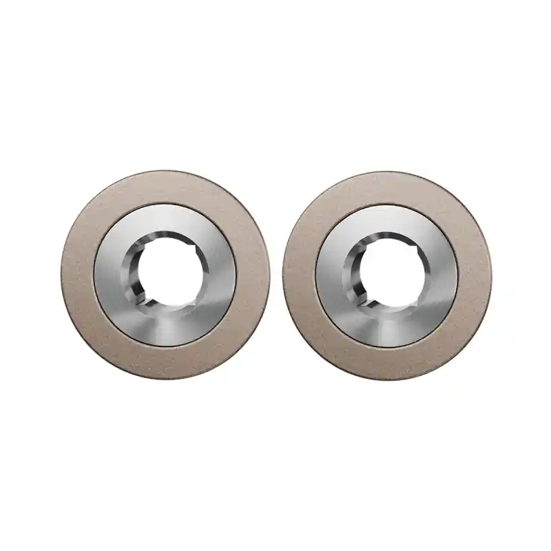 Lage Kosten GPF1140.A3 Minimalistische rozet 28x1,5mm Mocca Blend
