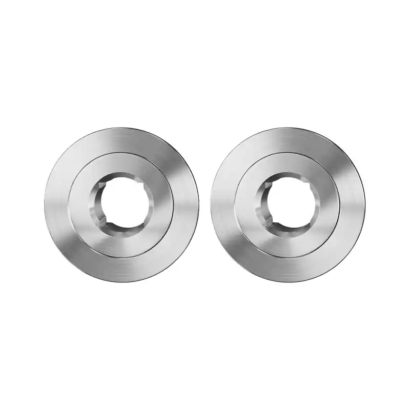 Aanbieding GPF1140.09 Minimalistische rozet 28x1,5mm RVS geborsteld