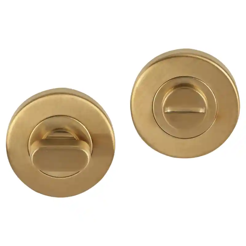 Flitsaanbieding Differnz Toiletgarnituur rond 53x10mm Goud