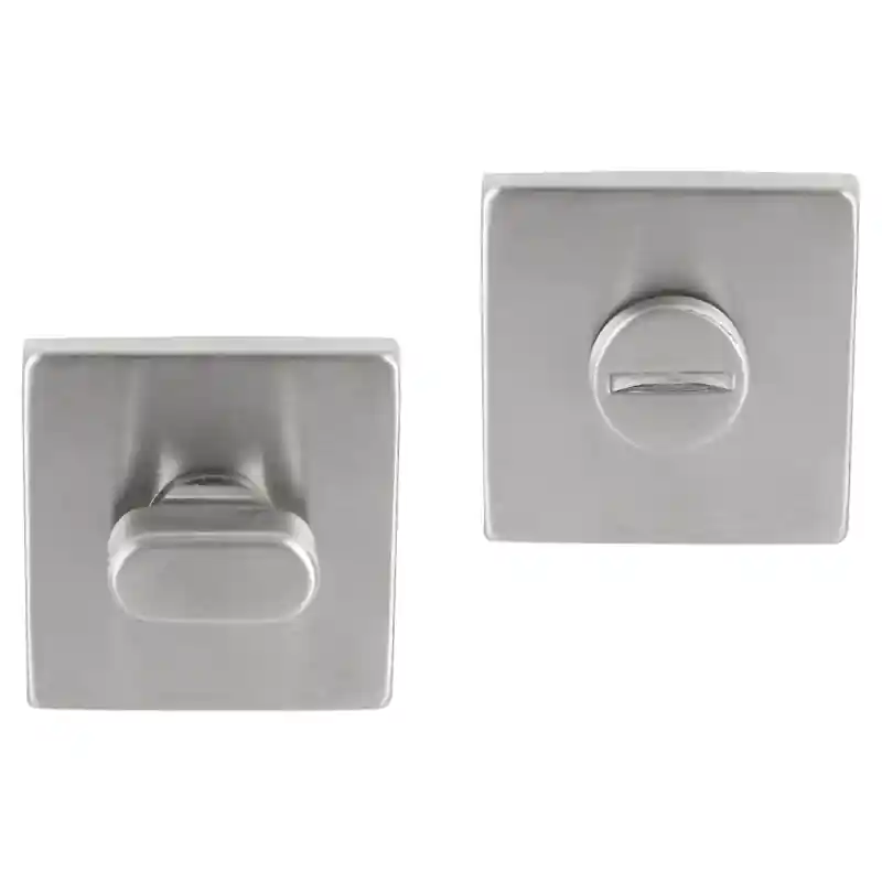Betrouwbaar Differnz Toiletgarnituur vierkant 52x10mm Mat Chroom