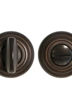 Bestseller 651/113RFV toiletgarnituur antiek brons met grote knop