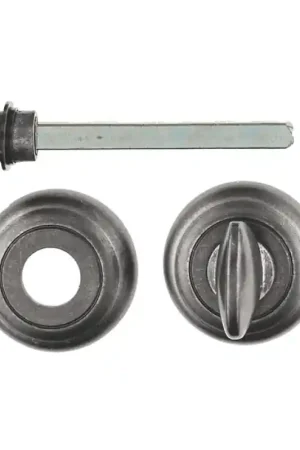 Veilige Betaling 651/113RFV toiletgarnituur antiek chrome met grote knop