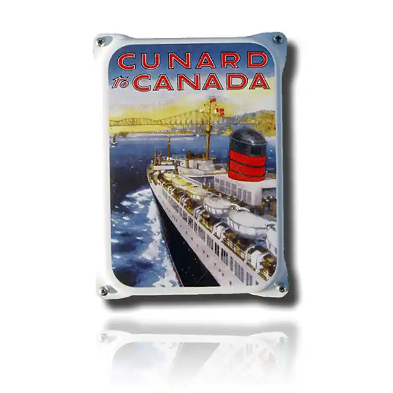 Koop Online NKO-05-CC emaille reclamebord ‘Cunard Canada‘
