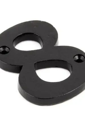 Koopje Wardlo huisnummer 8/ 78mm smeedijzer zwart