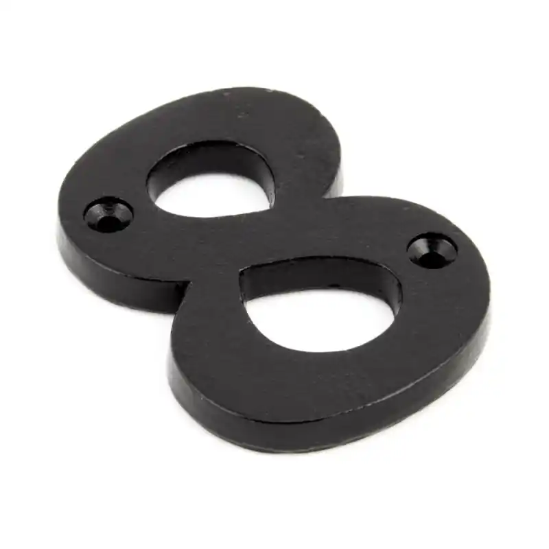 Koopje Wardlo huisnummer 8/ 78mm smeedijzer zwart