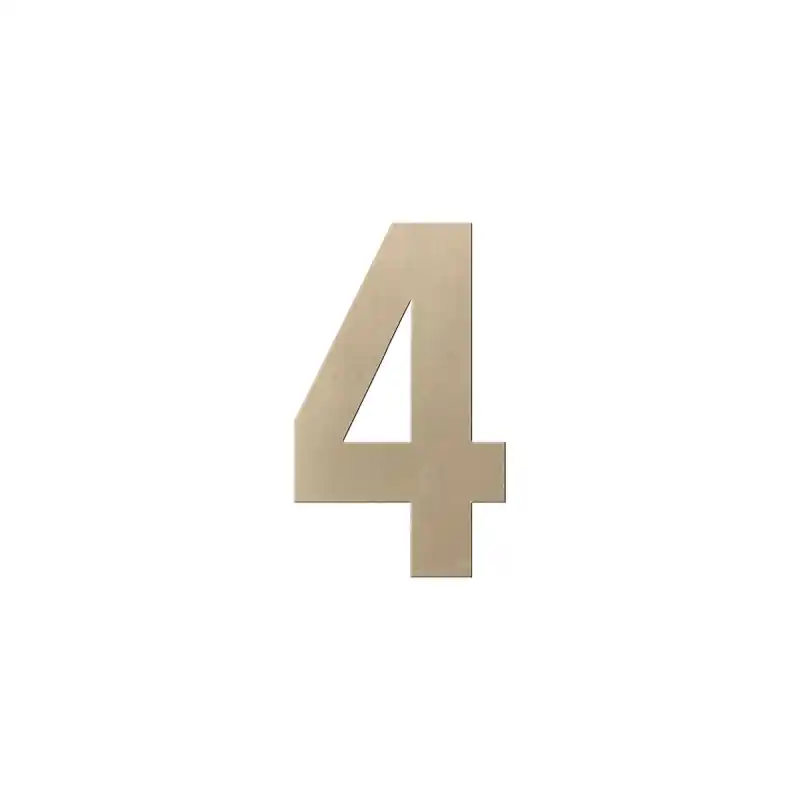 Uitverkoop Champagne blend huisnummer 4 L, 200 mm