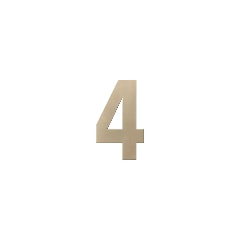 Champagne blend huisnummer 4, 150 mm Betrouwbaar