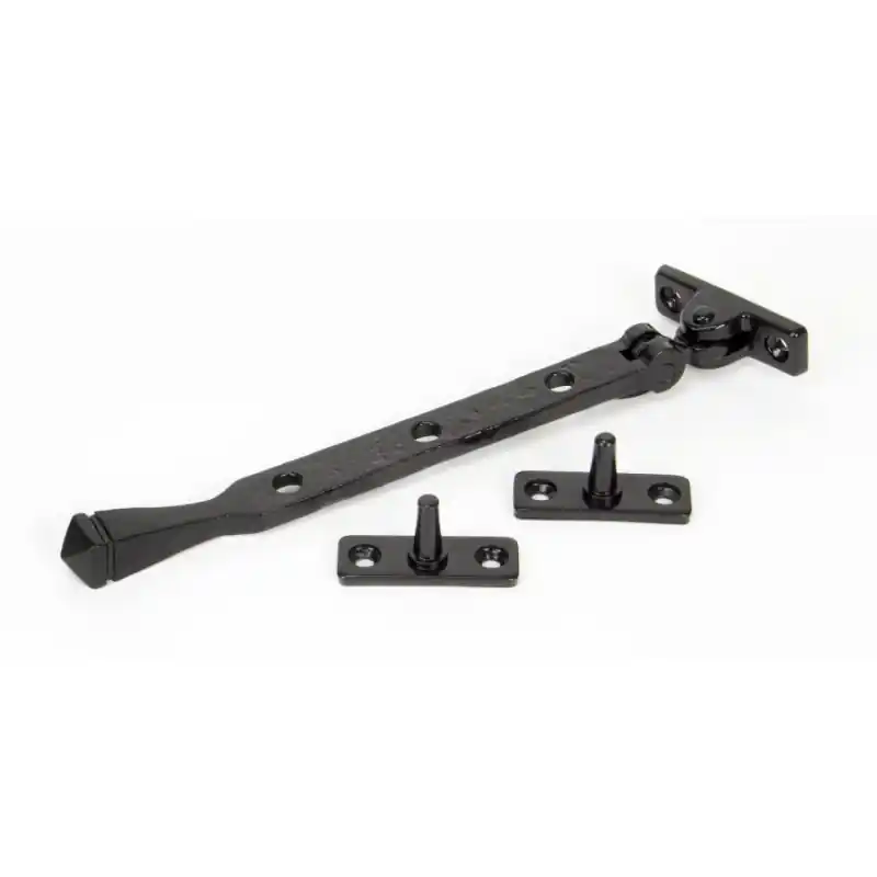 Wardlo raamuitzetter 227mm incl 2 pennen smeedijzer zwart Beperkte Voorraad