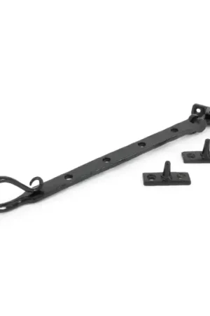 Direct Verzonden Wardlo raamuitzetter 315mm incl 2 pennen smeedijzer zwart
