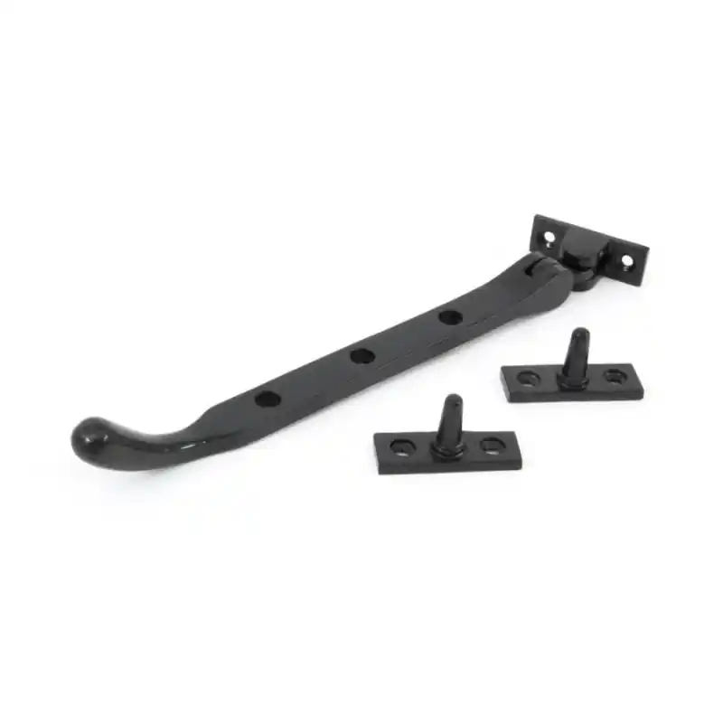 Wardlo raamuitzetter 239mm incl 2 pennen smeedijzer zwart Meest Verkocht