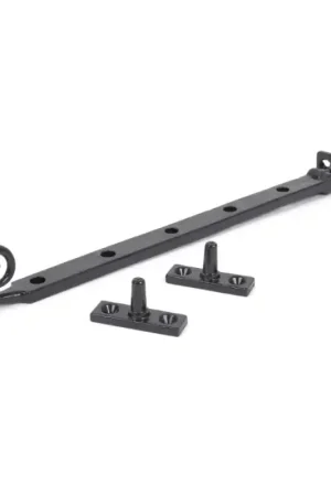 Wardlo raamuitzetter 336mm incl 2 pennen smeedijzer zwart Gecertificeerd