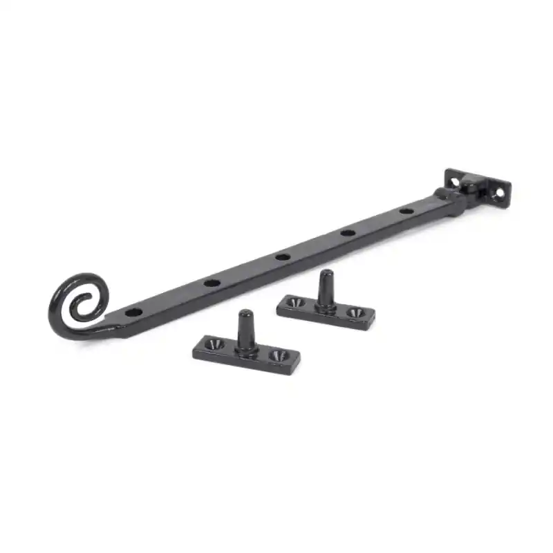 Wardlo raamuitzetter 336mm incl 2 pennen smeedijzer zwart Gecertificeerd