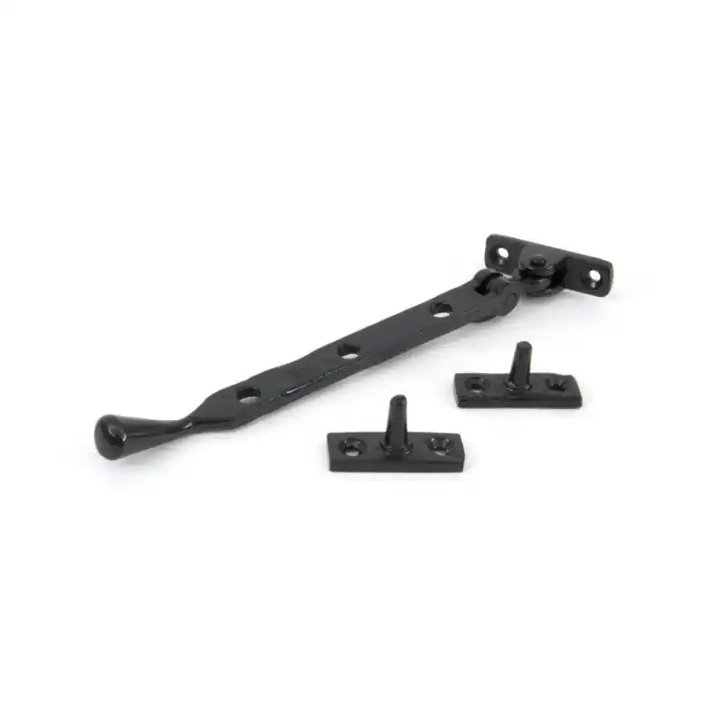 Wardlo raamuitzetter 230mm incl 2 pennen smeedijzer zwart Finale Uitverkoop