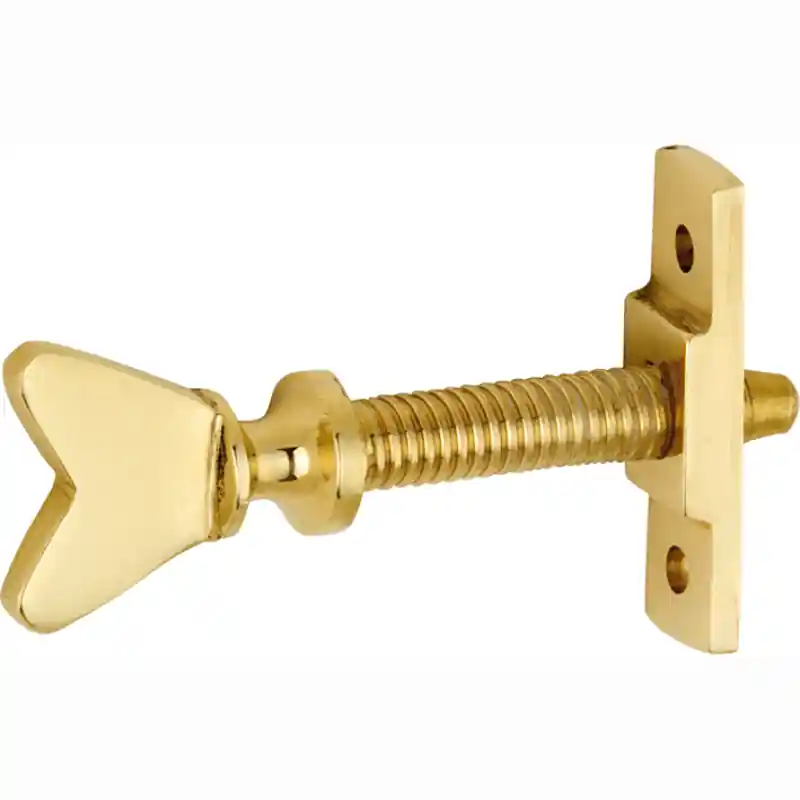 Mi Satori Belegschroef Hart 38x8mm messing gepolijst ongelakt Seizoensaanbieding