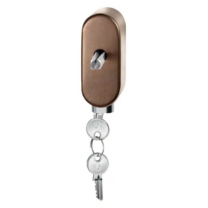 GPF9250.A2.0040 draaikiepmechanisme afsluitbaar, Bronze blend Bestseller