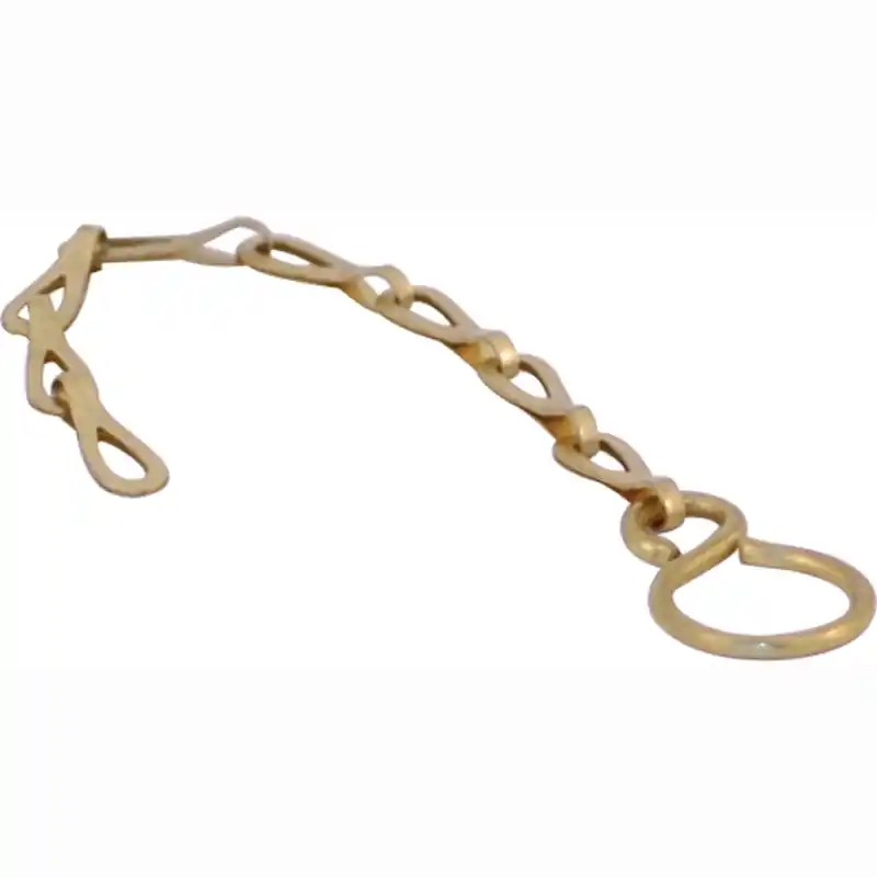Weekendaanbieding Mi Satori Raampenketting 12cm messing gepolijst ongelakt