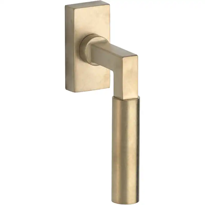 Mi Satori DK Garnituur Bauhaus messing getrommeld Superprijs